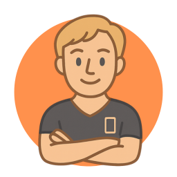 An image of cartoon version of Alex.